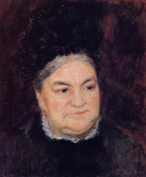 Pierre Auguste Renoir : Portrait of an Old Woman, Madame le Coeur